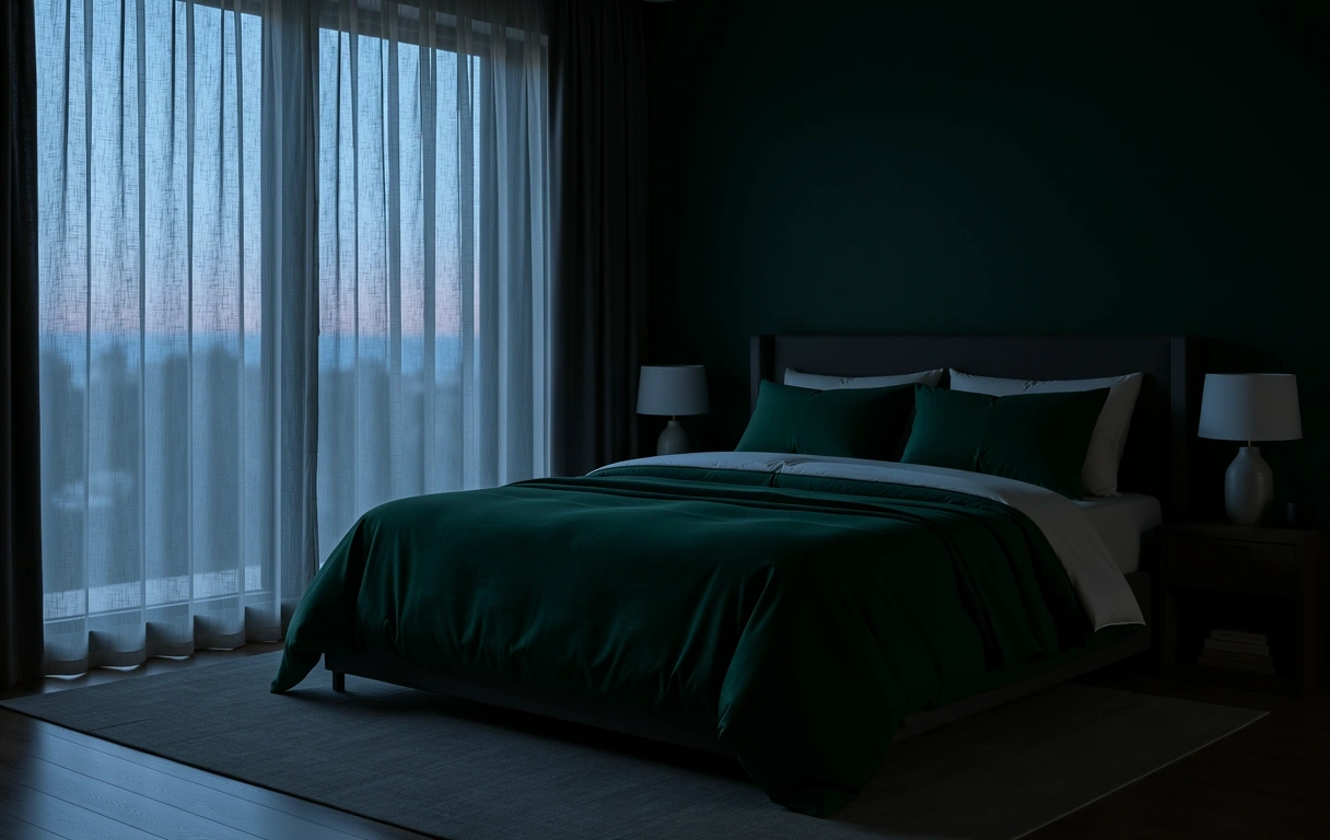 Mirna atmosfera spavaće sobe za kvalitetan odmor